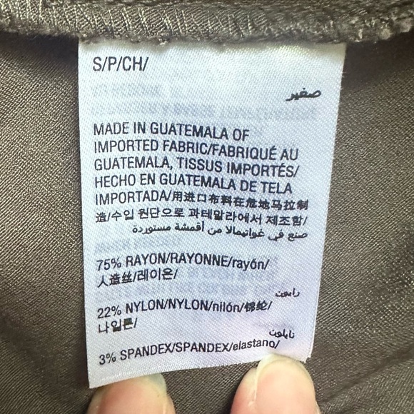 INC Lace-Up Cropped Jogger Pants - Picture 11 of 12